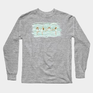 Dancing with spring winds Long Sleeve T-Shirt
